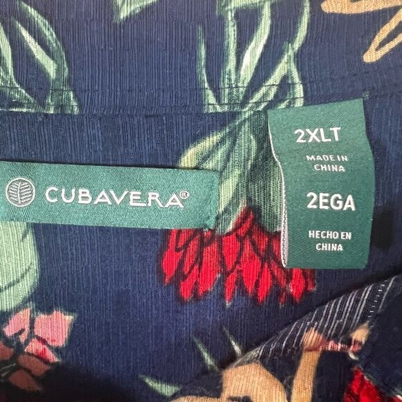 Cubavera Pineapple Floral Shirt - Picture 3 of 6